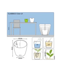 LECHUZA® CLASSICO Color, All-in-One-Set -Biohort Verkaufsgeschäft 1495001 1494889 1494509 WE DE 001 ClassicoColor21