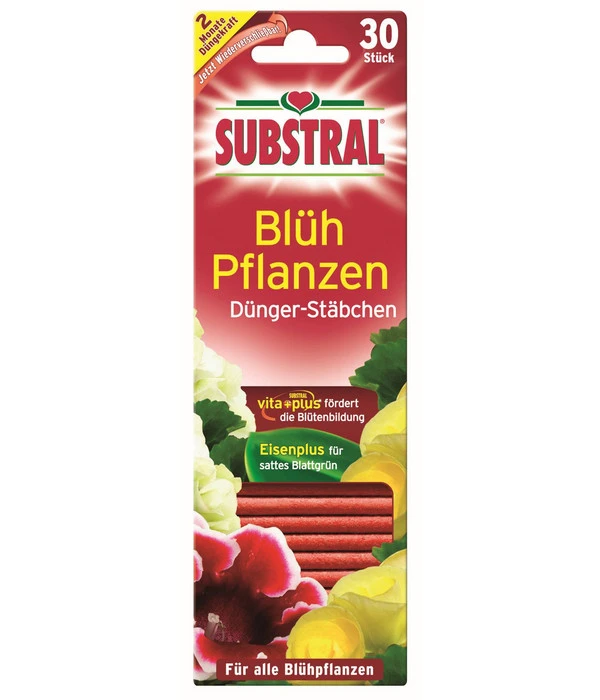 Substral® Blühpflanzen Dünger-Stäbchen, 30 Stk. 3 Substral® Blühpflanzen Dünger-Stäbchen, 30 Stk.