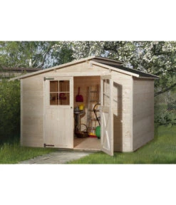 Weka Gartenhaus 323 Gr.4, Ca. B330/H232/T273 Cm