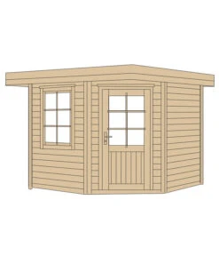 Weka Designhaus 213 Gr.1, Ca. B278/H237/T278 Cm -Biohort Verkaufsgeschäft 1809748 WE DE 002 BBH28MMFIDES1GR1NATUR