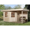 Weka Designhaus 213 A Gr.1, Ca. B442/H237/T278 Cm -Biohort Verkaufsgeschäft 1809821 BildFS 001 BBH28mmFides2Gr1natur