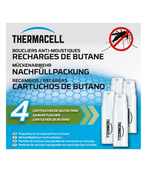 Thermacell Mückenabwehr Nachfüllpackung, 4 Gaskartuschen 3 Thermacell Mückenabwehr Nachfüllpackung, 4 Gaskartuschen