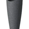 Scheurich Kunststoff-Vase Wave Globe High Slim, Ca. Ø39,5/H80 Cm, Schwarz-granit -Biohort Verkaufsgeschäft 2508687 WE FS 001 ScheurichKunststoffVaseWaveGlobeHighSlim