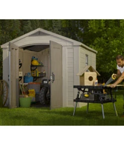 Keter Kunststoffgerätehaus Factor 8x11, Ca. B256,5/H243/T331,5 Cm -Biohort Verkaufsgeschäft 3037967 WE MO 002 KeterGeraetehaus