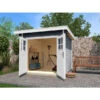 Weka Gartenhaus 179, Ca. B280/H224/T314 Cm -Biohort Verkaufsgeschäft 3395811 WE MO 001 WekaGartenhaus179Grau