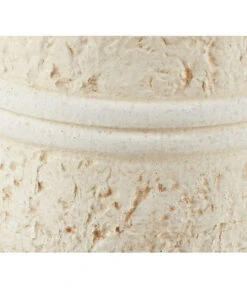 Dehner Keramik-Übertopf Rustika, Bauchig, Creme -Biohort Verkaufsgeschäft 3622503 WE DE 001 KeramikUebertopfTopfRustikaCreme