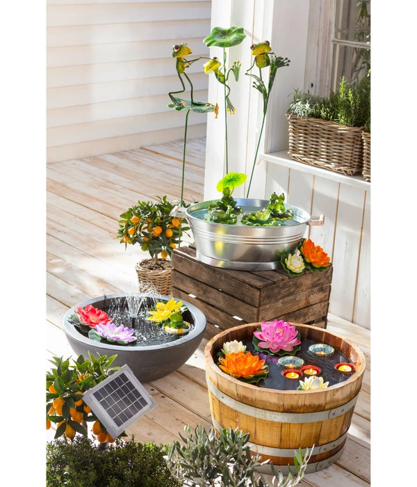 Holz-Weinfasskübel, Rund, Braun 8 Holz-Weinfasskübel, Rund, Braun – Bild 6