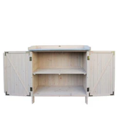 Habau Gartentisch Lino Mit Unterschrank, Ca. B98/H95/T48 Cm -Biohort Verkaufsgeschäft 4031266 WE FS 003 HabauGartentischLino