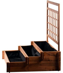 Dobar Hochbeet Peru Mit Rankspalier, Ca. B110/H115/T88 Cm -Biohort Verkaufsgeschäft 4155016 WE FS 003 DobarPflanzkastenHochbeetPerumitRankspalier