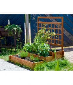 Dobar Hochbeet Peru Mit Rankspalier, Ca. B110/H115/T88 Cm -Biohort Verkaufsgeschäft 4155016 WE MO 002 DobarPflanzkastenHochbeetPerumitRankspalier