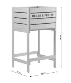 Dobar Hochbeet Obstkiste, Ca. B49/H90/T42 Cm -Biohort Verkaufsgeschäft 4442349 WE DE 002 Dobar Hochbeet Obstkiste