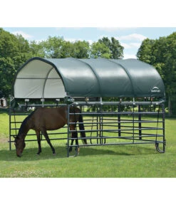 Shelter Logic Pferdestallüberdachung, Ca. B370/H160/T370 Cm -Biohort Verkaufsgeschäft 6610422 WE MO 002 50NorthWeidezelt done