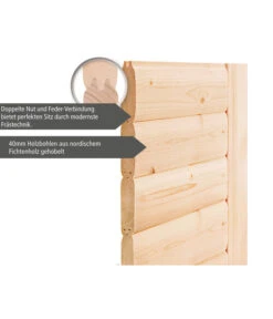 Wolff Finnhaus Innensauna Basic Nikos, Ca. B259/H205/T210 Cm -Biohort Verkaufsgeschäft 6618755 WE DE 006 FinnhausInnensaunaBasicNikos