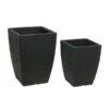 Farmet Kunststoff-Topf-Set Hydrus, Quadratisch, Anthrazit, 2-teilig -Biohort Verkaufsgeschäft 6657316 WE FS 001 WE FS 001 FarmetNewHydrusTopfset