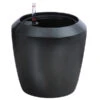 Dehner Keramik-Übertopf Lissabon Mit LECHUZA® Bewässerungssystem, Konisch -Biohort Verkaufsgeschäft 6685929 WE FS 001 PflanztopfLissabonAnthrazit