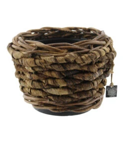 Van Der Leeden Bananenblatt-Topf, Rund, Braun