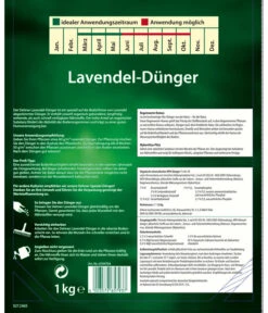 Dehner Lavendel-Dünger, 1 Kg -Biohort Verkaufsgeschäft 6704704 WE DE 001 Lavendelduenger1kgMQ