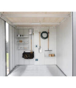 Biohort Gerätehaus Neo A, Quarzgrau/dunkelgrau -Biohort Verkaufsgeschäft 6716732 WE DE 003 BiohortInnenausstattung Neo Detail