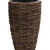 Dehner Holz-Vase Akira, Rund, Braun, Ca. Ø34/H55 Cm -Biohort Verkaufsgeschäft 6843460 WE FS 001 VaseAkiraBraun55