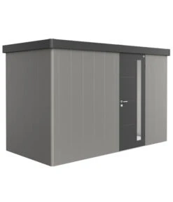 Biohort Gerätehaus Neo 1D, Quarzgrau/dunkelgrau