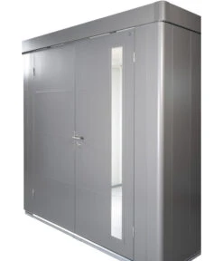 Biohort Gerätehaus Neo 1D, Quarzgrau/dunkelgrau -Biohort Verkaufsgeschäft 6885255 WE DE 005 BiohortGeraetehausNeo 3