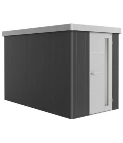 Biohort Gerätehaus Neo 4A, Dunkelgrau/silber