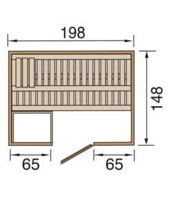 Weka Sauna Bergen Mit Glastür -Biohort Verkaufsgeschäft 6914451 WE DE 001 WekaSaunaBergen