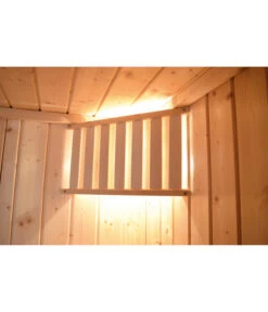 Weka Ecksauna Varberg Mit Glastür Und Fenster Inkl. Ofen, Ca. B194/H199/T194 Cm -Biohort Verkaufsgeschäft 6914931 WE DE 004 WekaEcksaunaVarberg