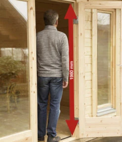 Wolff Finnhaus Gartenhaus Trondheim 70-D XL, Inkl. Lounge Rechts -Biohort Verkaufsgeschäft 6931604 WE DE 003 FinnhausGartenhausTrondheim70 DXLLoungerechts