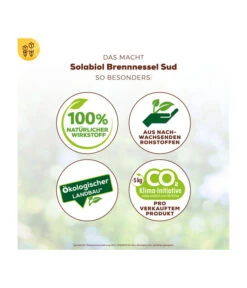 Solabiol® Brennnessel Sud, 1 L -Biohort Verkaufsgeschäft 6938054 WE DE 005 SolabiolBrennnesselSud