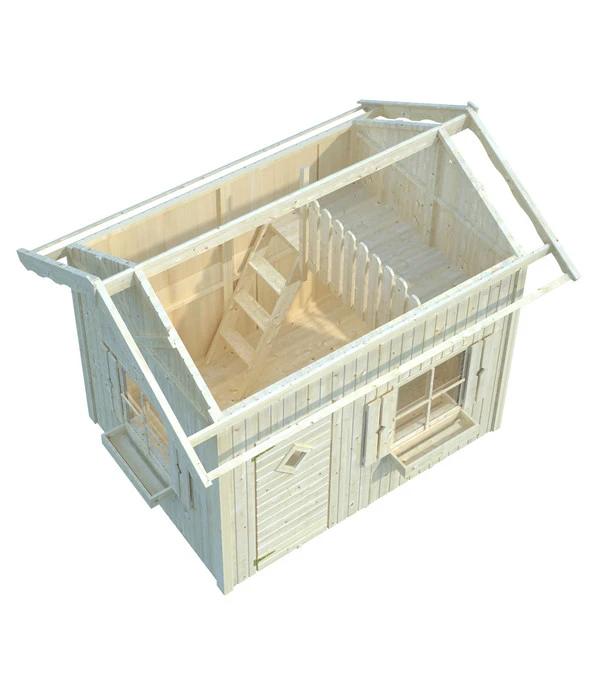 Palmako Spielhaus Grete, Ca. B285/H220/T223 Cm 4 Palmako Spielhaus Grete, Ca. B285/H220/T223 Cm – Bild 2